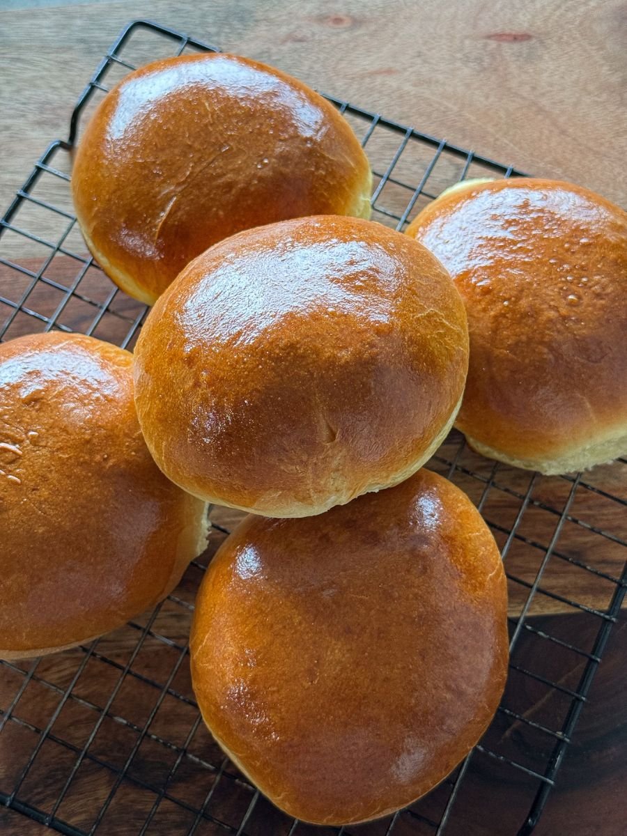 Homemade Brioche Buns Recipe