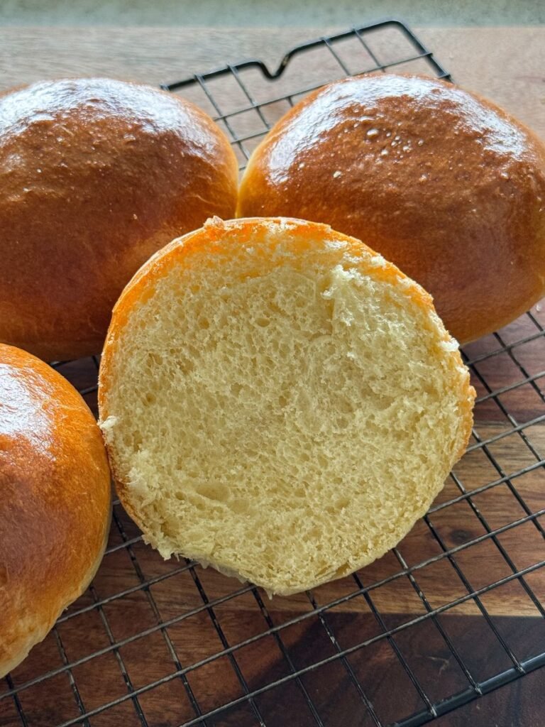 Homemade Brioche Buns Recipe