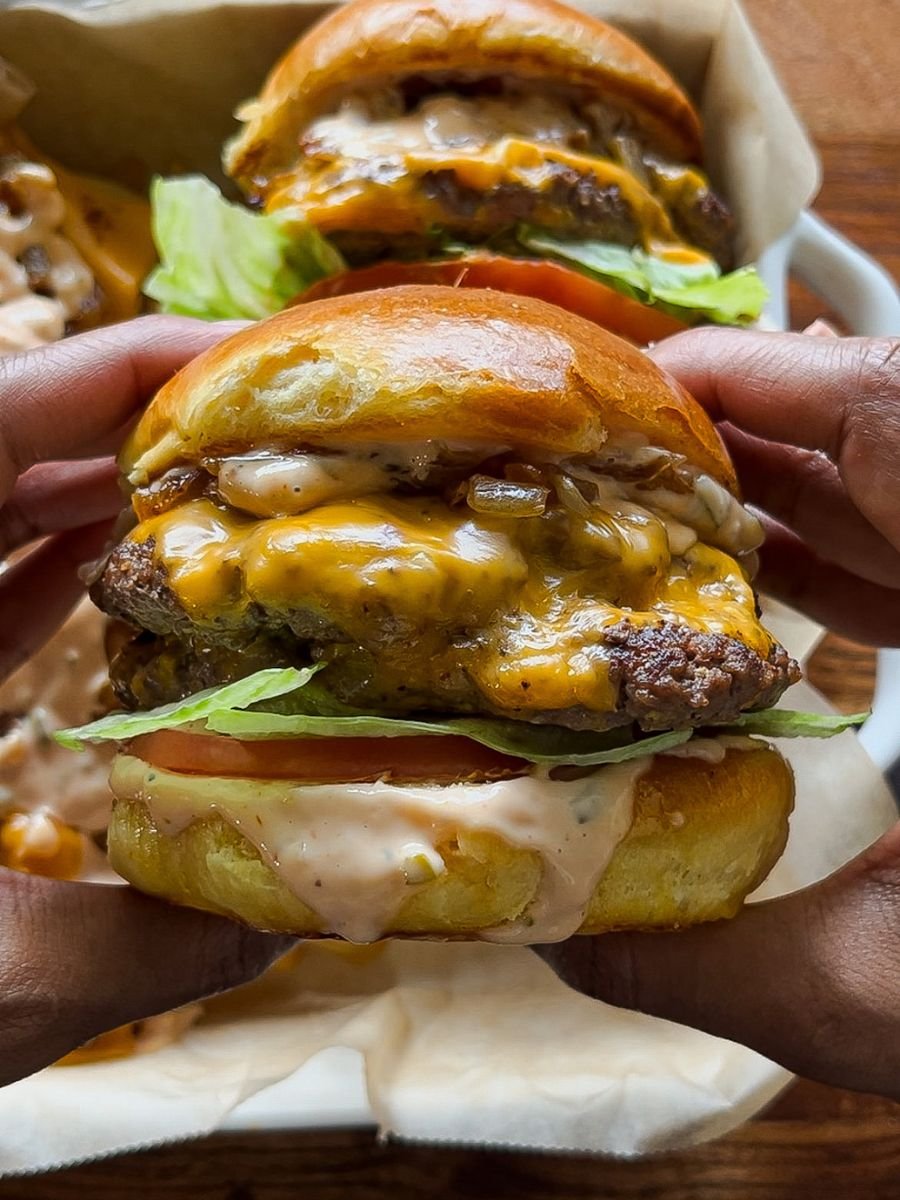 In-N-Out Double Double Animal Style Burger Recipe