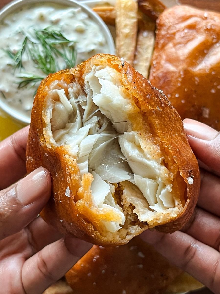 Crispy Beer Battered Fish