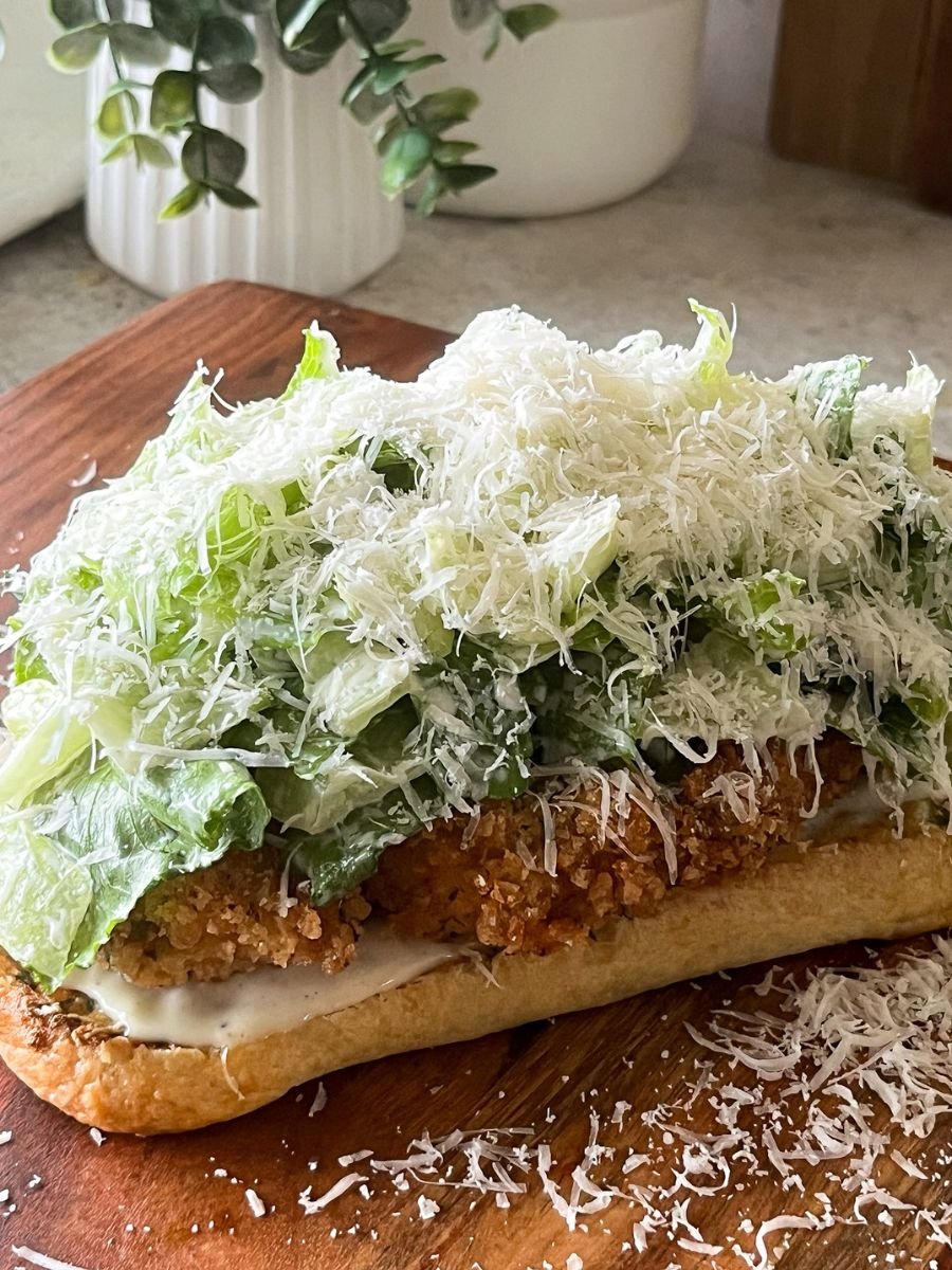 Crispy Chicken Caesar Sandwich