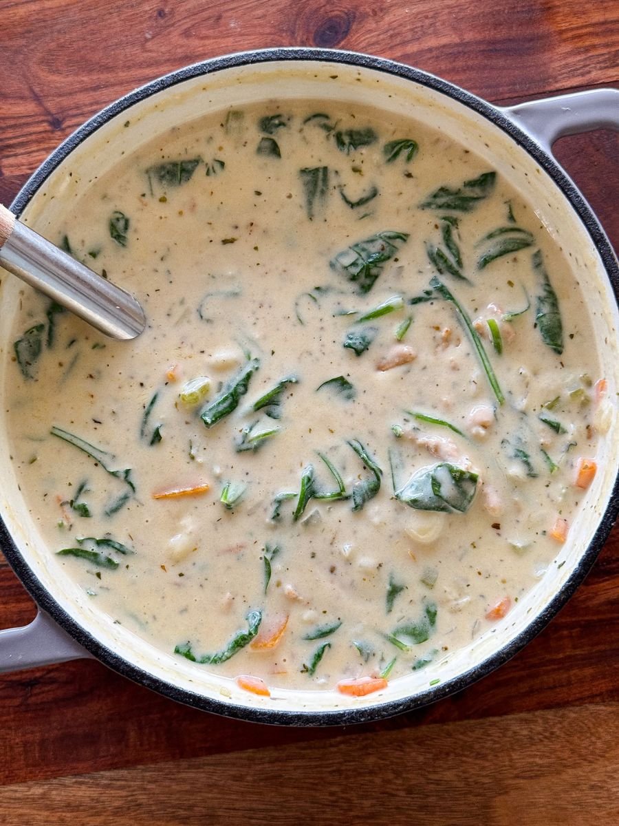 Creamy Chicken Gnocchi Soup