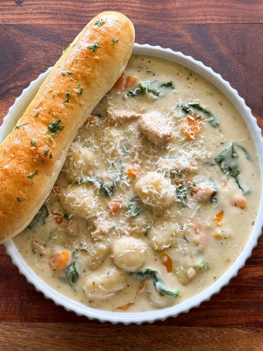 Creamy Chicken Gnocchi Soup