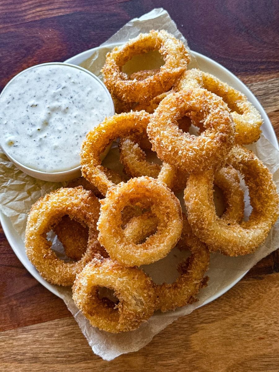 Crispy Fried Onion Rings Recipe