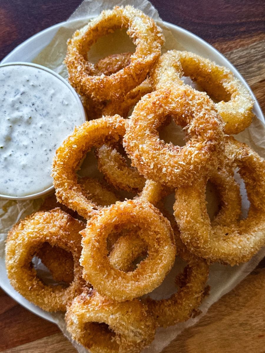 Crispy Fried Onion Rings Recipe