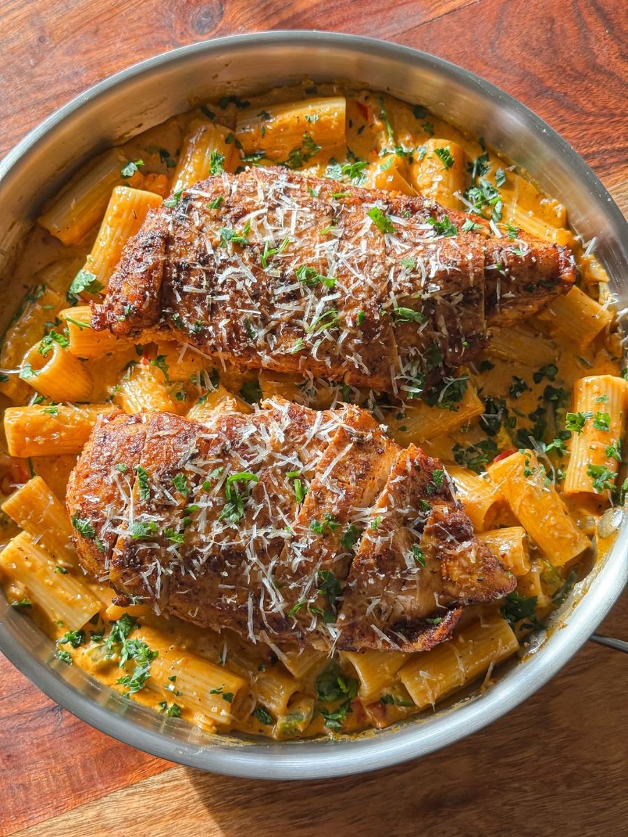 Creamy Cajun Chicken Pasta