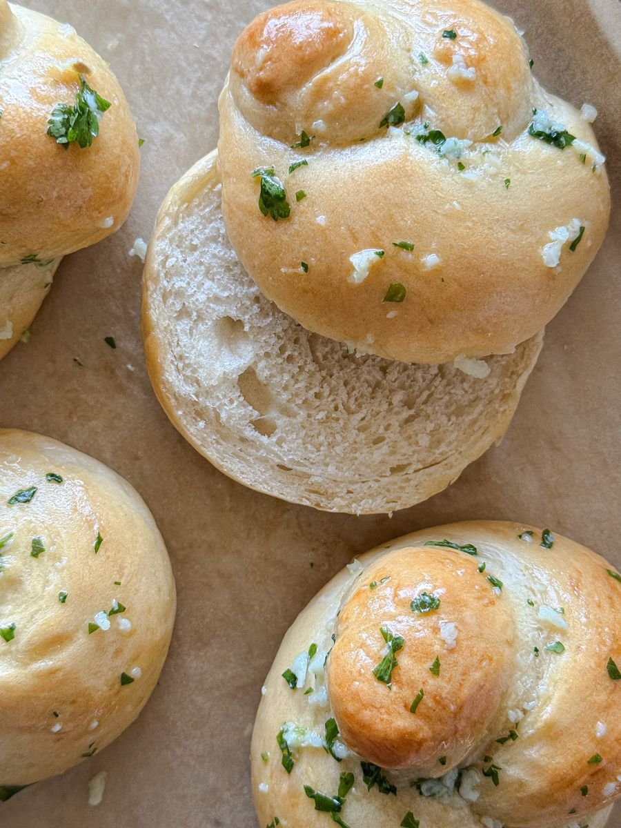 Giant Garlic Knot Recipe