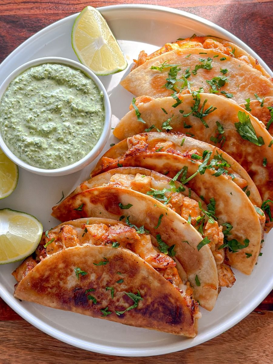 Crispy Buffalo Chicken Tacos