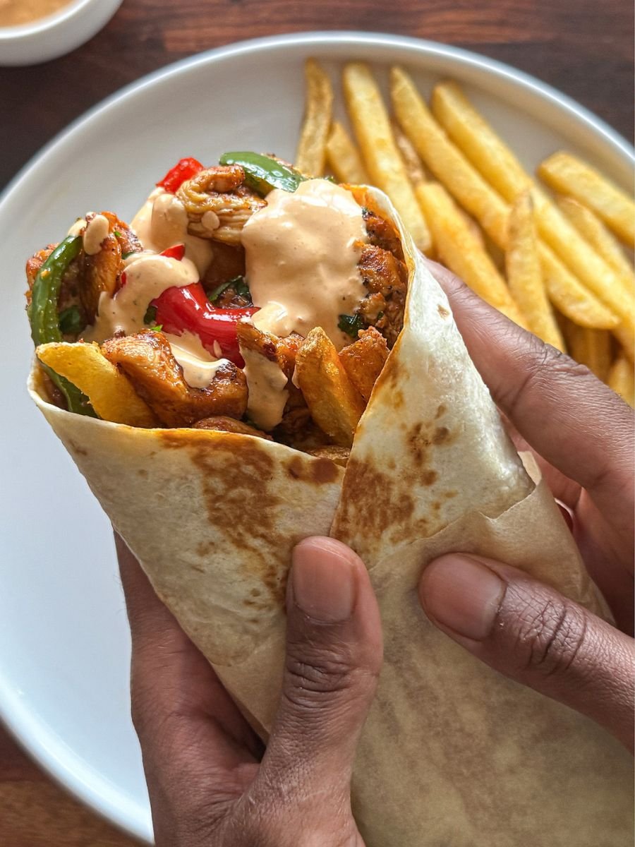 Chicken Fajita Wraps