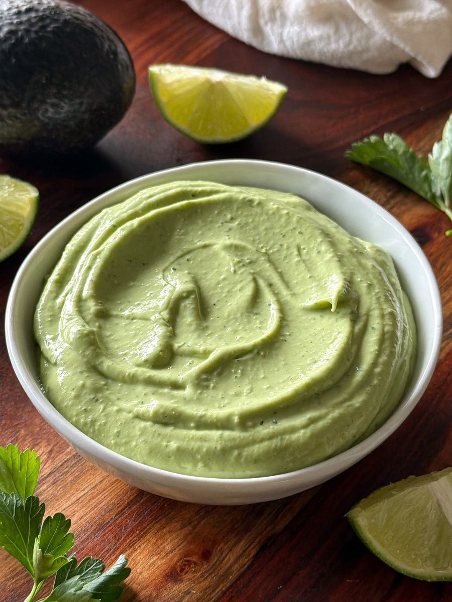 Creamy Avocado Lime Sauce