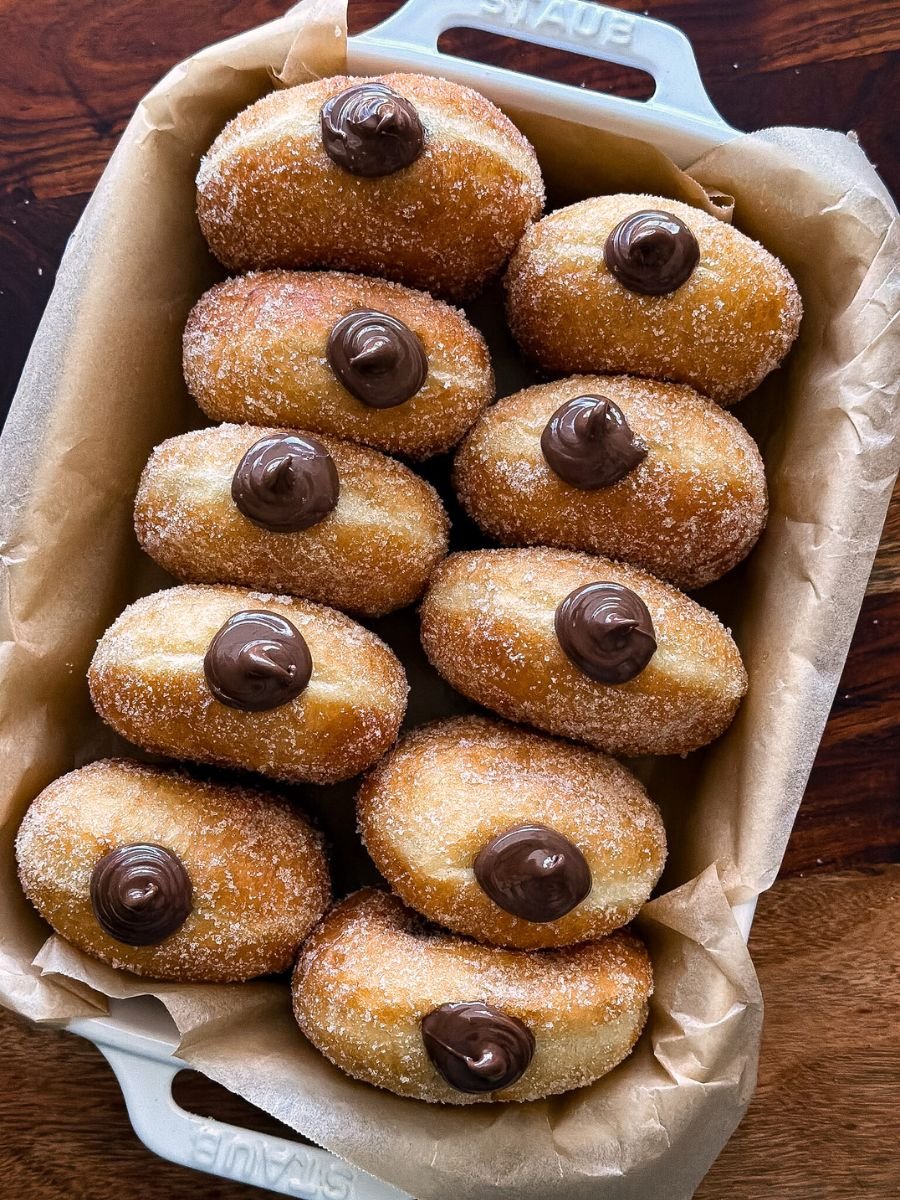 Nutella Filled Donuts