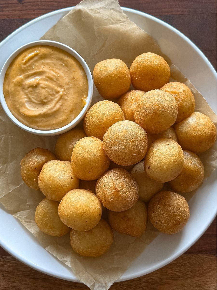 Crispy Potato Cheese Balls