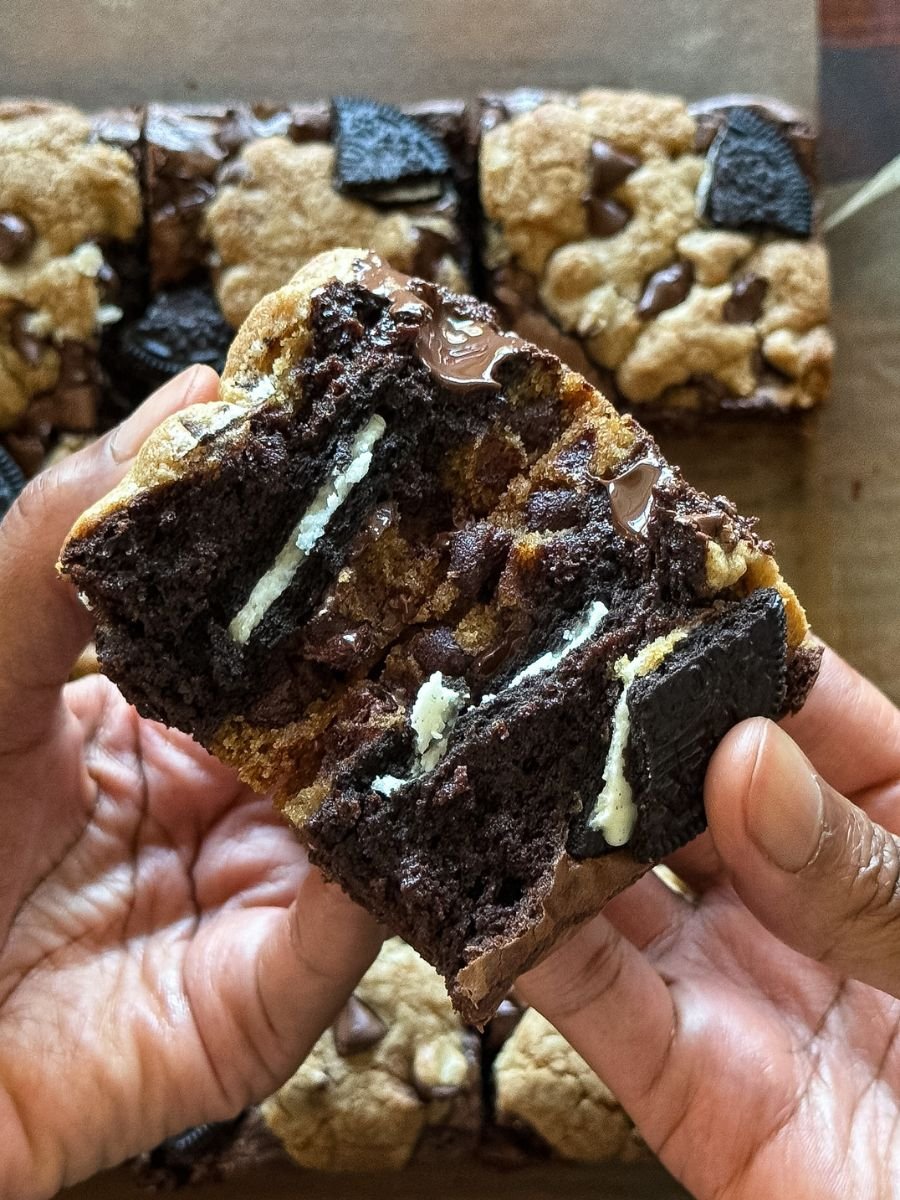 Fudgy Oreo Brookies Recipe