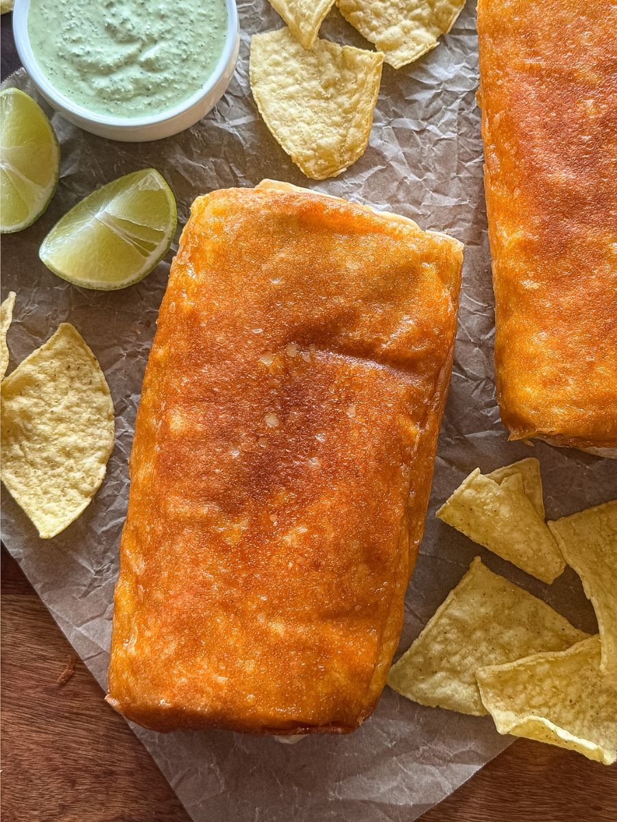 Giant Chipotle Chicken Burrito Recipe