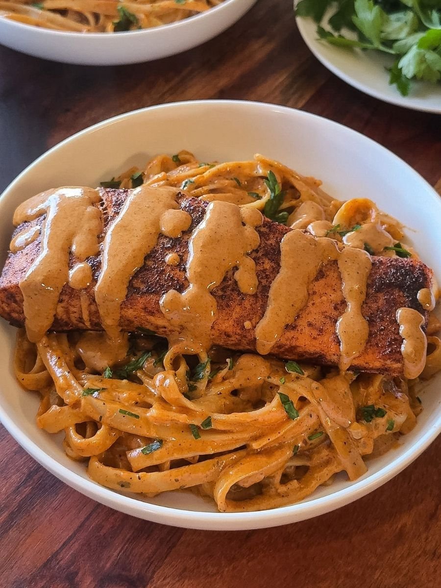 Creamy Salmon Pasta Recipe